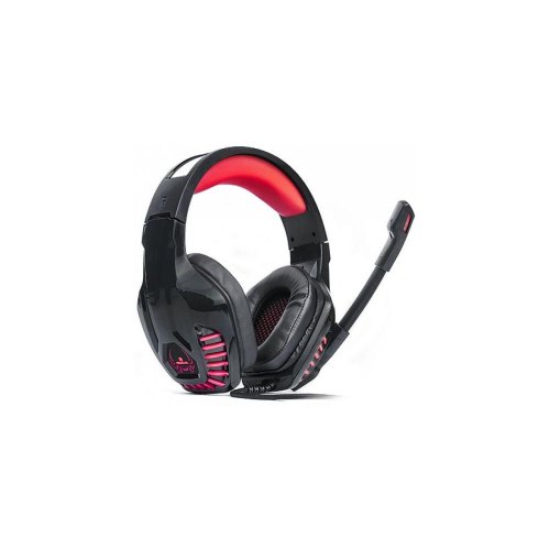 Гарнітура дротова REAL-EL GDX-7650 Black/Red (EL124100043)