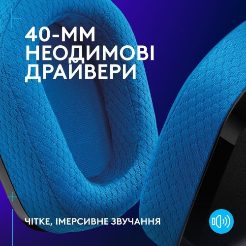 Гарнітура бездротова Logitech G535 Console Black (939-002219)