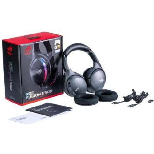 Навушники дротові Asus ROG Fusion II 500 Black (90YH02W5-B2UA00)
