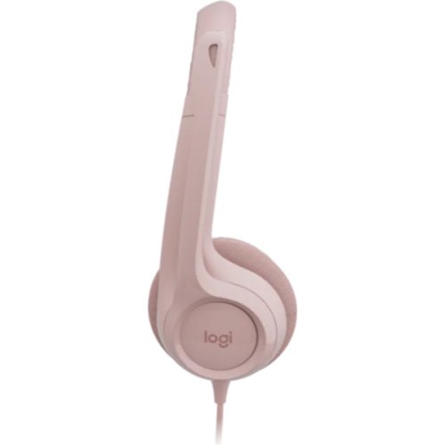 Гарнітура дротова Logitech H390 USB Rose (981-001281)