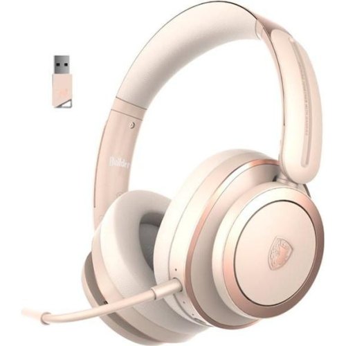 Гарнітура бездротова Sades SA-208 Builder Golden/Pink (sa208gp)