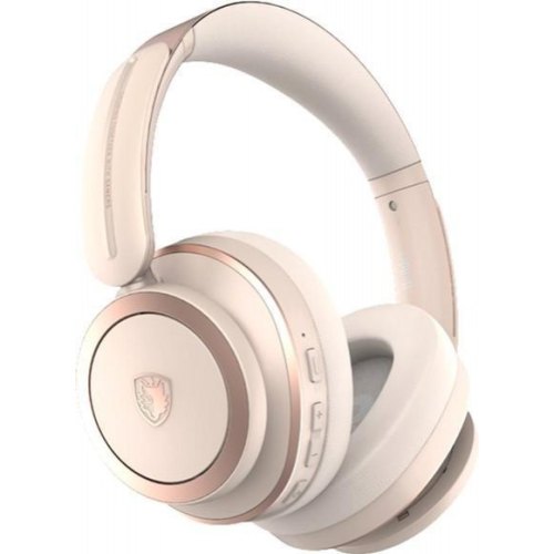 Гарнітура бездротова Sades SA-208 Builder Golden/Pink (sa208gp)