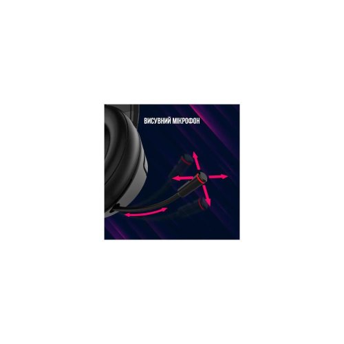 Гарнітура бездротова Canyon Lorgar Noah 701 Black (LRG-GHS701)