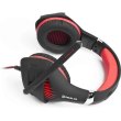 Гарнітура дротова REAL-EL GDX-7600 Black/Red (EL124100028)