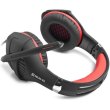 Гарнітура дротова REAL-EL GDX-7600 Black/Red (EL124100028)