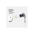 Гарнітура дротова ColorWay 3.5 mm Wired Earphone Sound Wave White (CW-WD04WT)