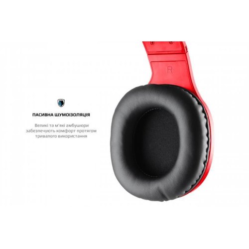 Гарнітура дротова Sades SA-721 Spirits Red (sa721rdj)