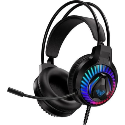 Гарнітура дротова Aula S605 Wired gaming headset Black (6948391235202)