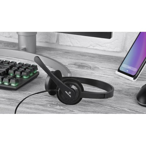 Гарнітура дротова REAL-EL GD-011MV Black (EL124100022)