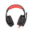 Гарнітура дротова REAL-EL GDX-8000 Black/Red (EL124100017)