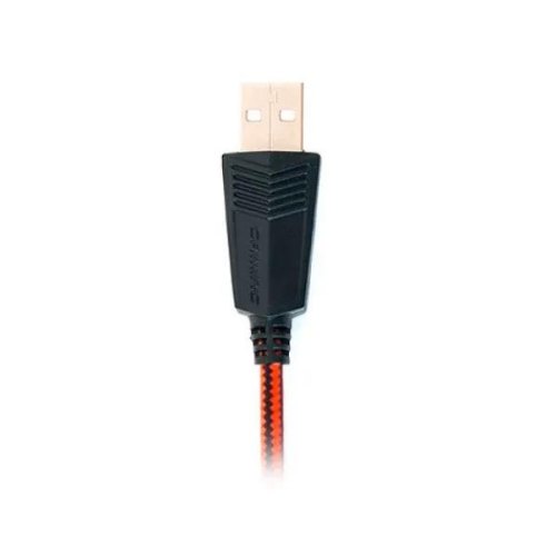 Гарнітура дротова REAL-EL GDX-8000 Black/Red (EL124100017)
