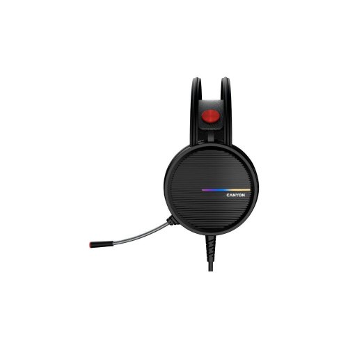 Гарнітура дротова Canyon GH-8A Black/Orange (CND-SGHS8A)