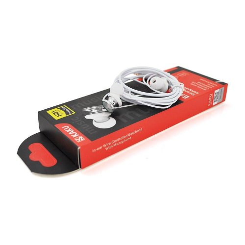 Гарнітура дротова iKaku KSC-402 Bailing White (KSC-402/18988)