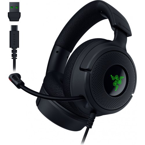 Гарнітура дротова Razer Kraken V4 X (RZ04-05180100-R3M1)