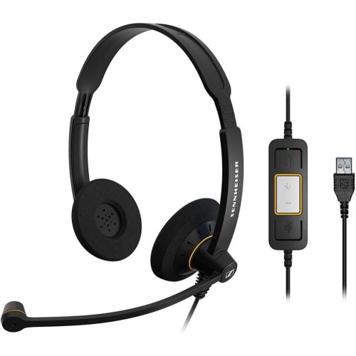 Гарнітура дротова Sennheiser SC 60 USB ML (1000551)