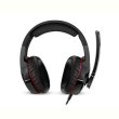 Гарнітура дротова REAL-EL GDX-7800 Black/Red (EL124100027)