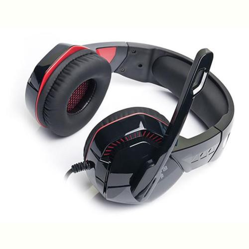 Гарнітура дротова REAL-EL GDX-7800 Black/Red (EL124100027)