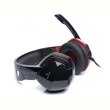 Гарнітура дротова REAL-EL GDX-7800 Black/Red (EL124100027)