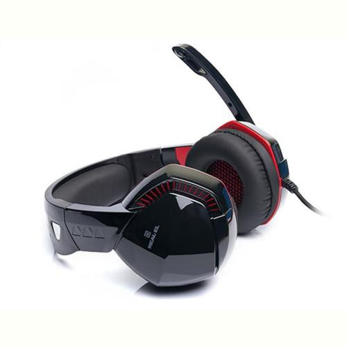 Гарнітура дротова REAL-EL GDX-7800 Black/Red (EL124100027)