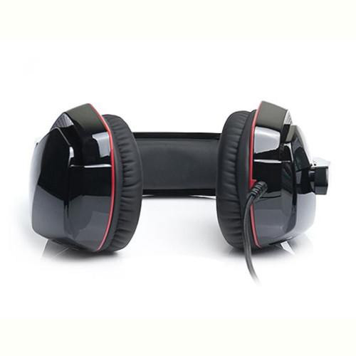 Гарнітура дротова REAL-EL GDX-7800 Black/Red (EL124100027)