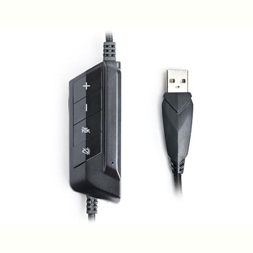 Гарнітура дротова REAL-EL GDX-7800 Black/Red (EL124100027)