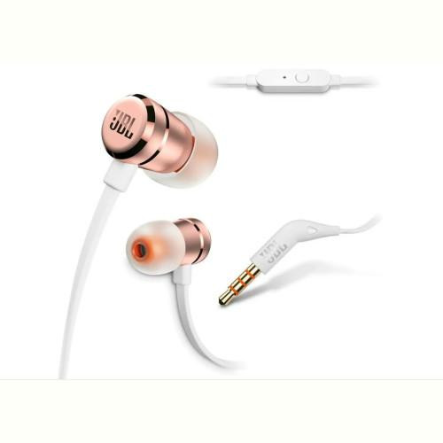 Гарнітура дротова JBL T290 Rose Gold (JBLT290RGD)