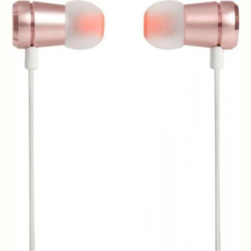 Гарнітура дротова JBL T290 Rose Gold (JBLT290RGD)