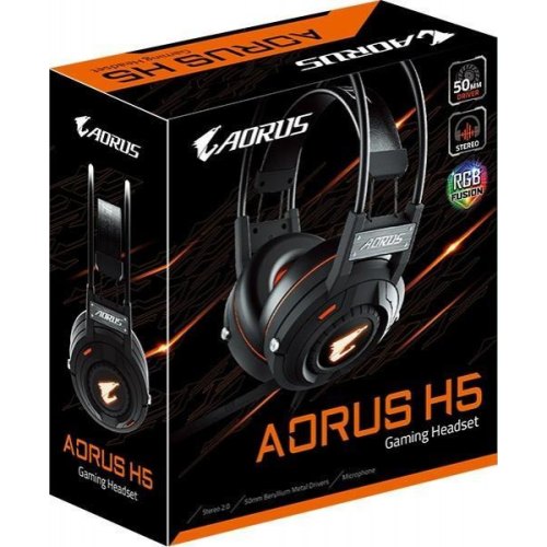 Гарнітура дротова Gigabyte AORUS H5