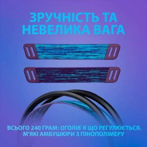 Гарнітура дротова Logitech G335 Black (981-000978)