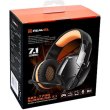 Гарнітура дротова REAL-EL GDX-7700 Black/Orange (EL124100016)