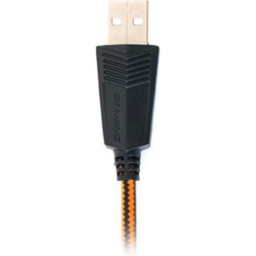 Гарнітура дротова REAL-EL GDX-7700 Black/Orange (EL124100016)