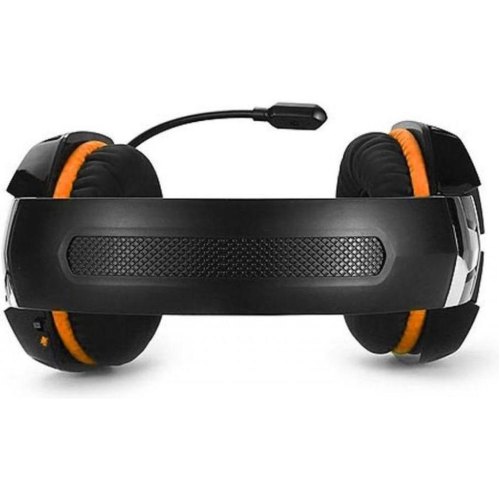 Гарнітура дротова REAL-EL GDX-7700 Black/Orange (EL124100016)