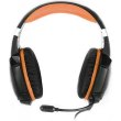 Гарнітура дротова REAL-EL GDX-7700 Black/Orange (EL124100016)