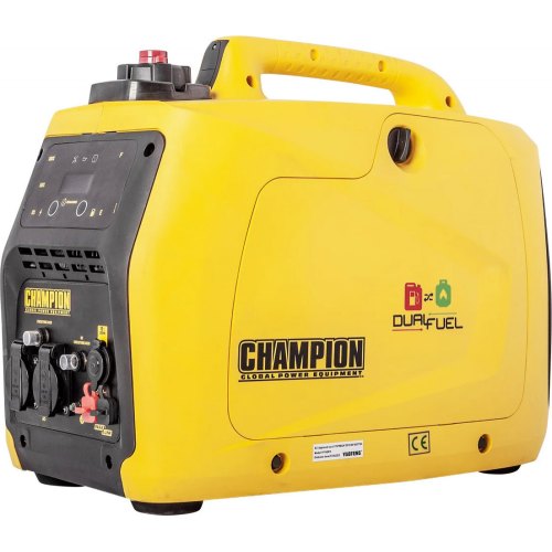 Генератор газобензиновий інверторний Champion 2 кВт (82001i-DF-EU)