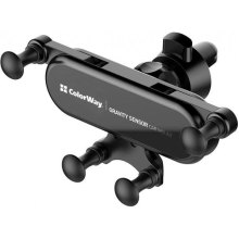 Автомобільний тримач ColorWay Gravity Sensor Holder Black (CW-CHG11-BK)