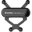 Автомобільний тримач ColorWay Gravity Sensor Holder Black (CW-CHG11-BK)