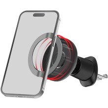 Автомобільний тримач магнітний ColorWay Air Vent-5 Black (CW-CHM15-BK)