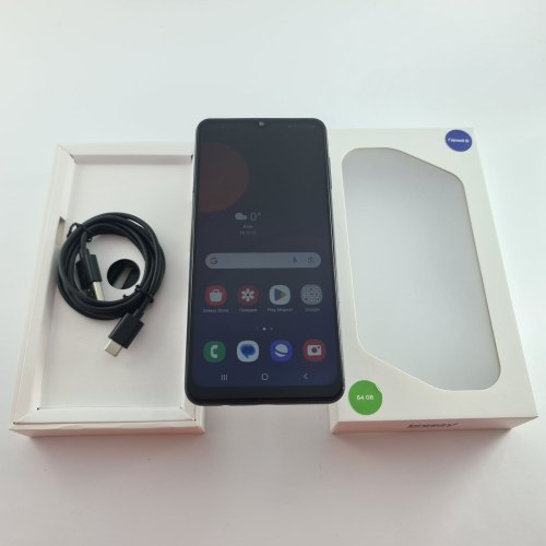Смартфон Samsung Galaxy M12 (M127F) 64Gb Black (SM-M127FZKVSEK) USED **
