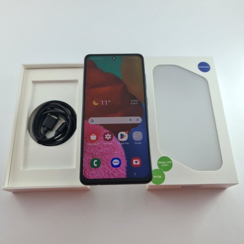 Смартфон Samsung Galaxy A51 (A515F) 64Gb Black (SM-A515FZKUSEK) USED **