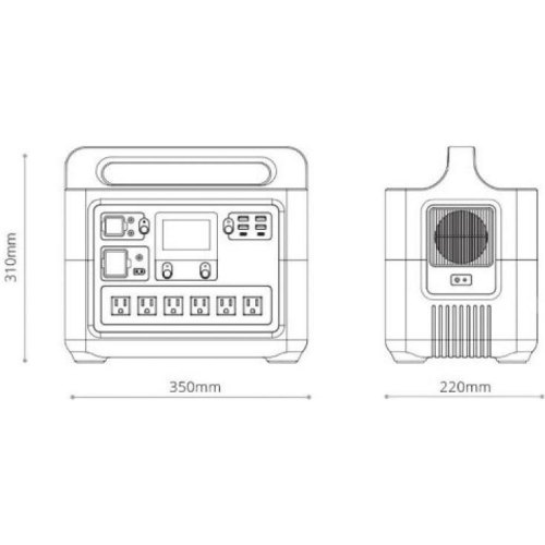 Зарядна станція Genergy GZE-1515 1500W