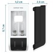 Зарядний пристрій для акумуляторів Ansmann Comfort Mini, 2хAA (1001-0091-01)