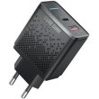 Мережевий зарядний пристрій Luxe Cube, 2xUSB, 36W, QC3.0/PD, Black (8889998899092)