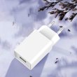 Мережевий зарядний пристрій SkyDolphin SC36V, 1xUSB, 2.4A, кабель microUSB, White (SDMZP-000118)