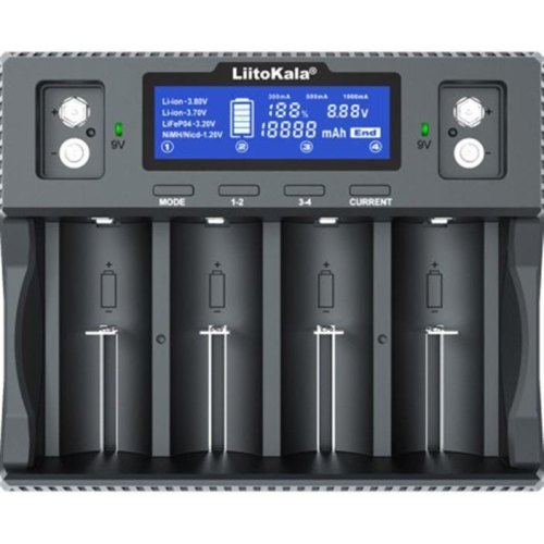 Зарядний пристрій для акумуляторів Liitokala Lii-D4XL