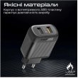 Мережевий зарядний пристрій Promate BiPlug-QC3 Black