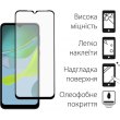 Захисне скло Dengos для Motorola Moto E13/E20, Full Glue, Black (TGFG-282)