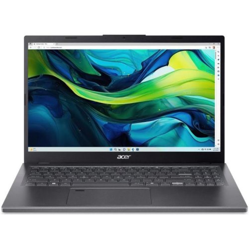 Ноутбук Acer Aspire 15 A15-41M 15.6 FHD IPS, AMD R5-8640HS, 16GB, SSD 512GB, UMA, Win11, сірий (NX.KVXEU.001)