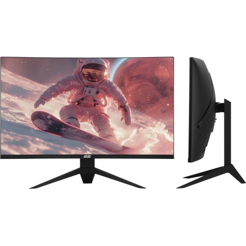 Монітор 2E GAMING G2724BV 27 VA, вигнутий, 2560x1440, 165Hz, 1ms, FreeSync, HDMI/DP (2E-G2724BV-01.UA)