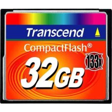 CF карта, 32 Гбайт, 133x, Transcend (TS32GCF133)