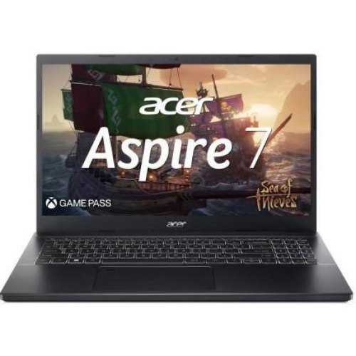 Ноутбук Acer Aspire 7 A715-76G 15.6 FHD IPS, Intel i5-12450H, 16GB, SSD 512GB, GeForce RTX 2050 4Gb, Lin, чорний (NH.QN4EU.007)